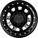 Load image into Gallery viewer, KING D-LOCKER 16" - SATIN BLACK / ZINC BOLTS - Front