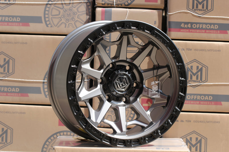 Load image into Gallery viewer, MH007 17"-MATTE GUNMETAL