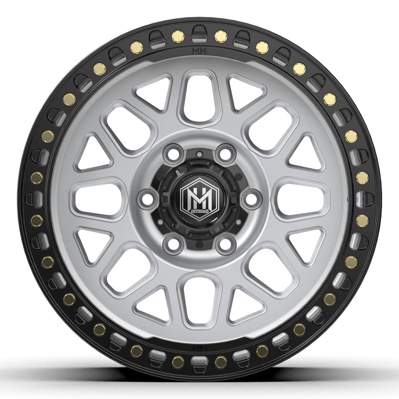 Load image into Gallery viewer, MH006 17"-MACHINE FACE MATTE BLACK LIP