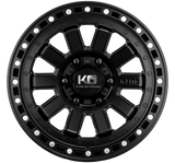 Load image into Gallery viewer, KING SNATCH 18" - SATIN BLACK / STAINLESS BOLTS - Front