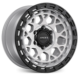 Load image into Gallery viewer, ROH ATLAS 17x9 Machined Centre Black Lip wheel