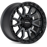 Load image into Gallery viewer, ROH RAID 17x9 Graphite Centre Black Lip wheel