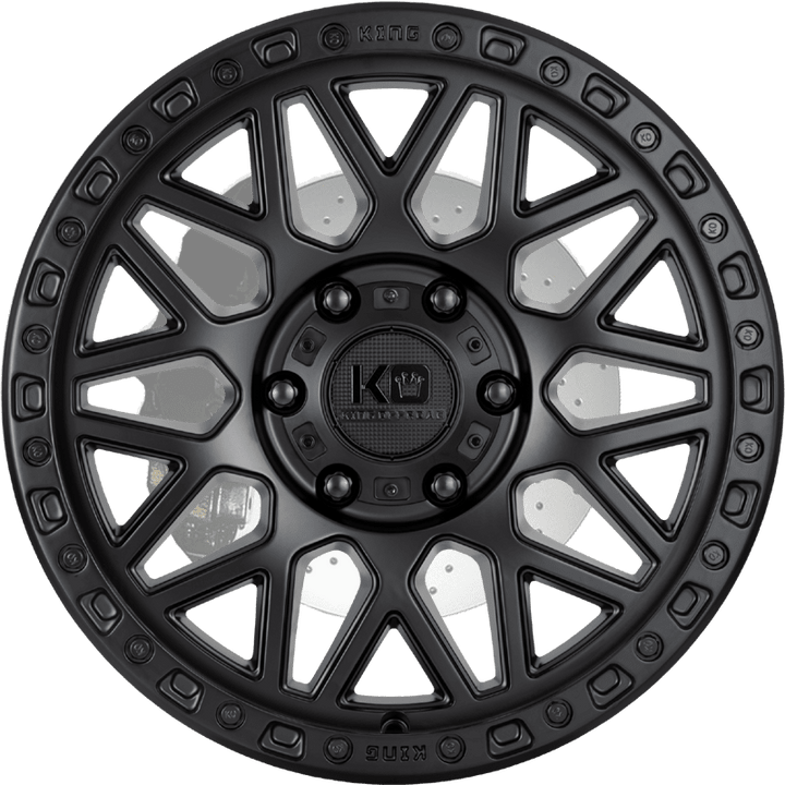 KING STIGMA 18" - SATIN BLACK - Front