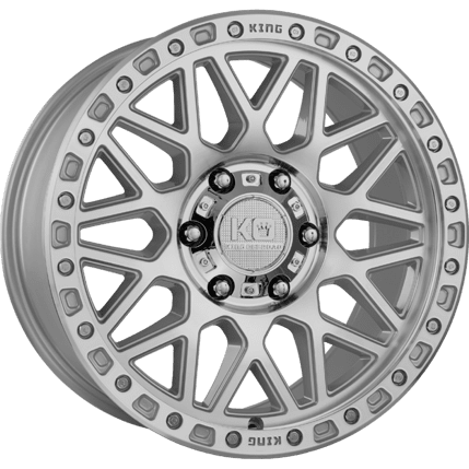 KING STIGMA 17" - MACHINED SILVER - Opposite Angle