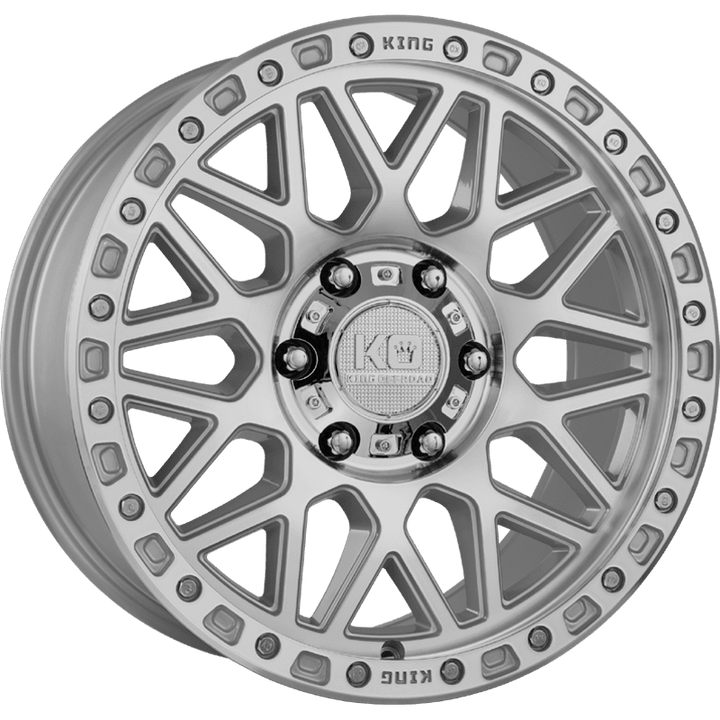KING STIGMA 17" - MACHINED SILVER - Angle