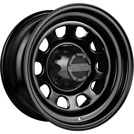 KING D-HOLE 17" - SATIN BLACK - Opposite Angle