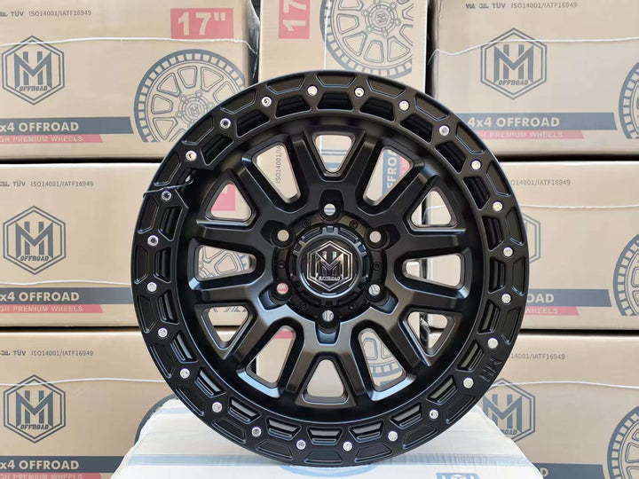 MH009 17"-MATTE BLACK