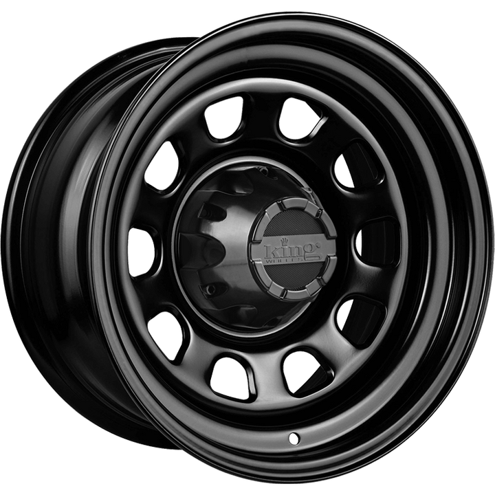 KING D-HOLE 17" - SATIN BLACK - Angle