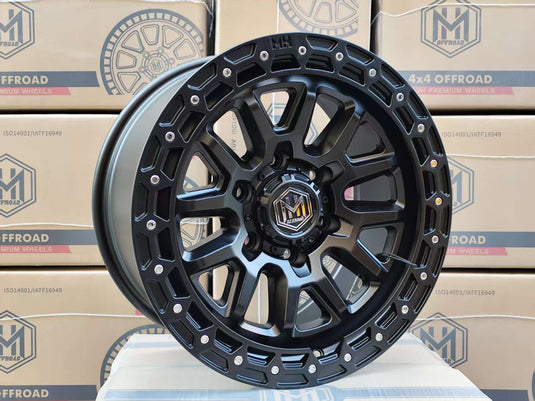 MH009 17"-MATTE BLACK