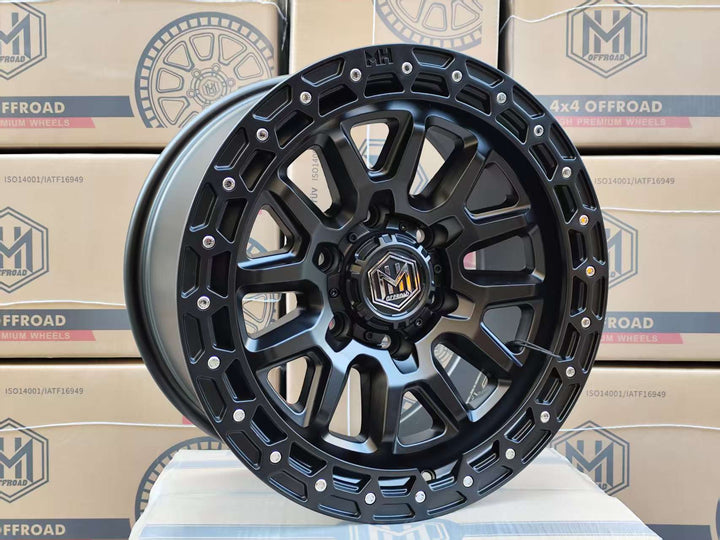 MH009 17"-MATTE BLACK