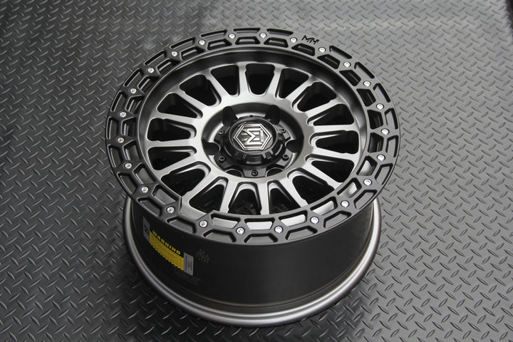 MH008 17"-MATTE GUNMETAL
