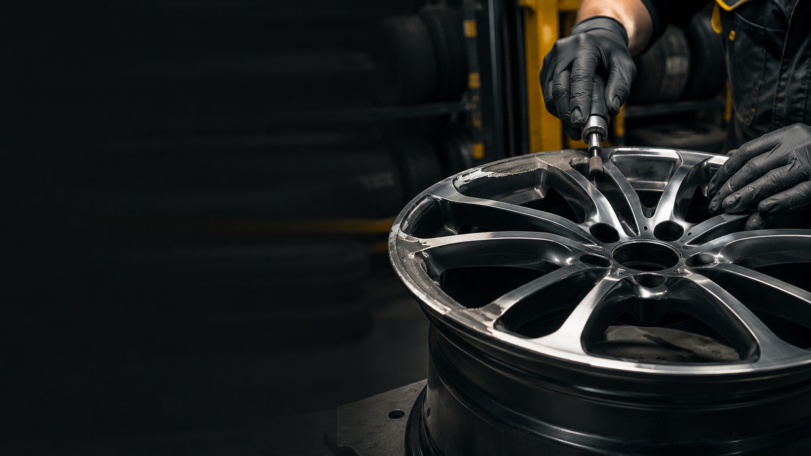Bent & Cracked
Wheel Repair