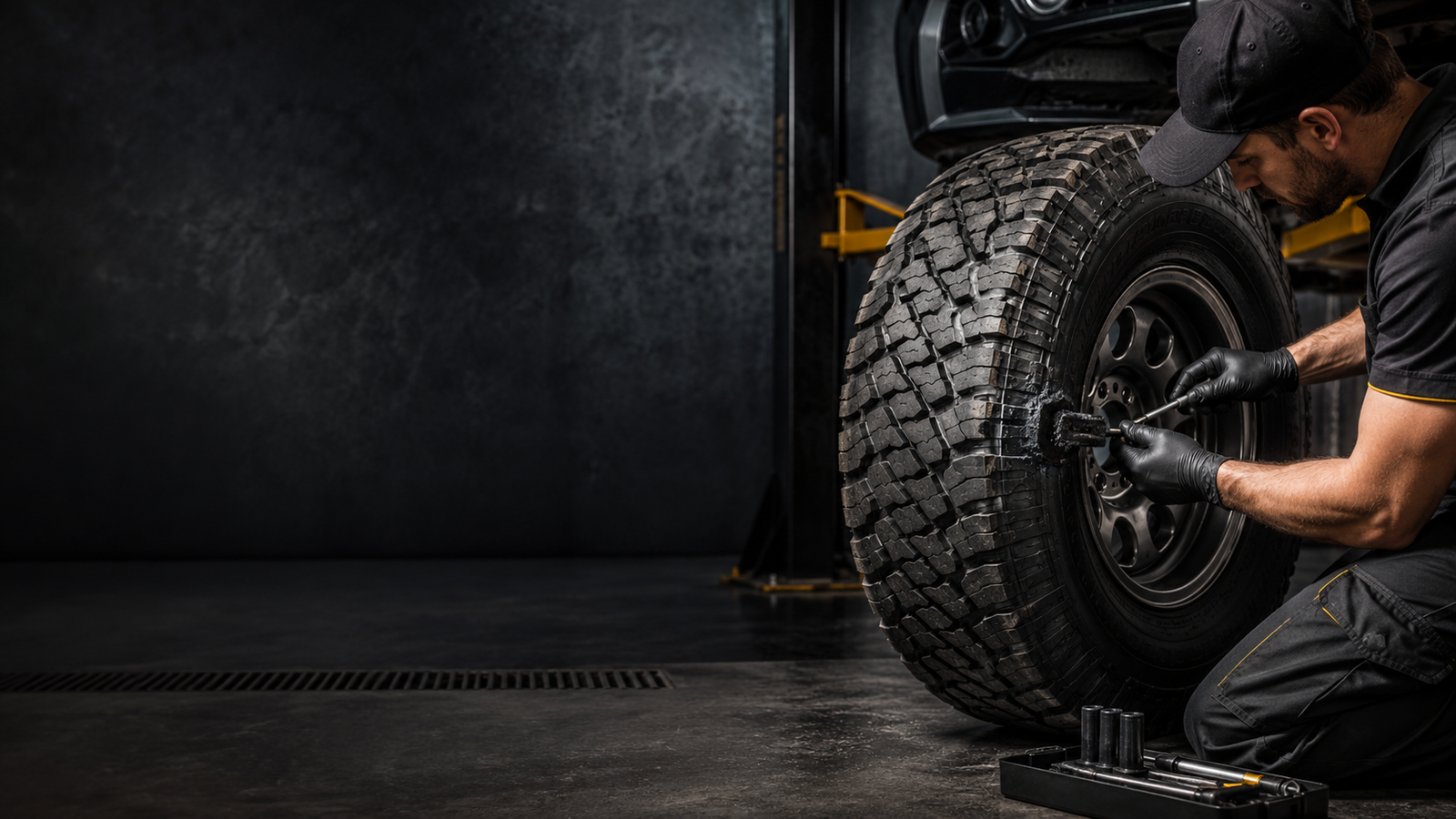 Get Back On The Road.
Tyre Repair