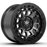 Load image into Gallery viewer, MH010 17"-MATTE BLACK GRAPHITE MACHINE FACE
