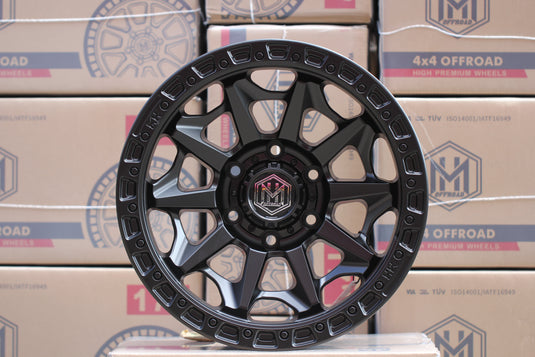 MH007 17"-MATTE BLACK