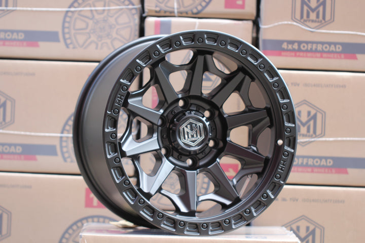 MH007 17"-MATTE BLACK