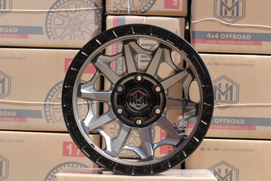 MH007 17"-MATTE GUNMETAL