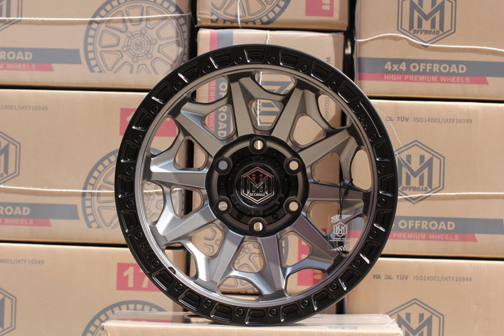 MH007 17"-MATTE GUNMETAL