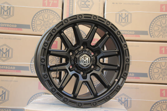 MH001 17"-Matt Black