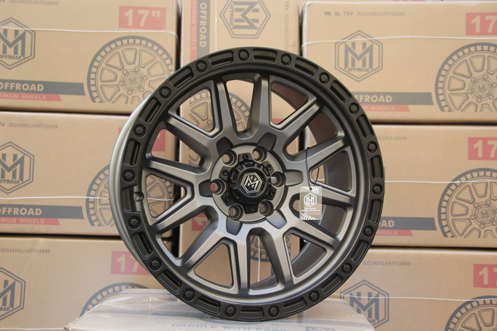 MH001 17"- Matte Gunmetal