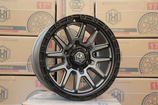 MH001 17"- Matte Gunmetal