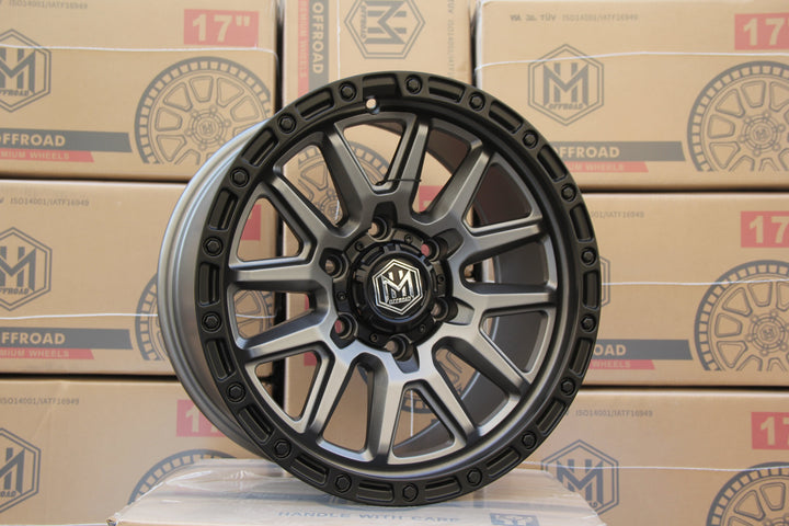MH001 17"- Matte Gunmetal