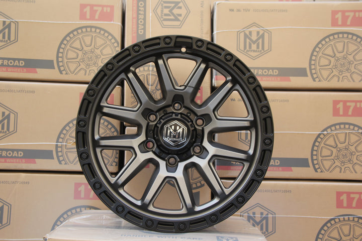 MH001 17"- Matte Gunmetal