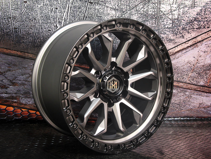 MH004 17"-MATTE GUNMETAL