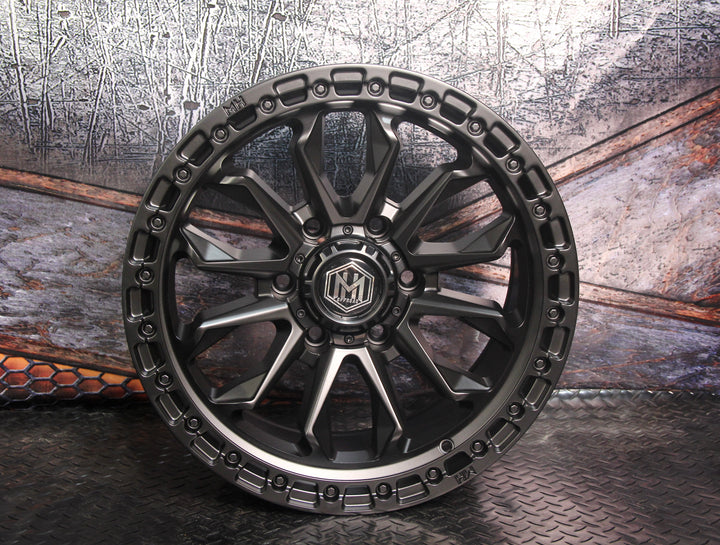 MH004 17"-MATT BLACK