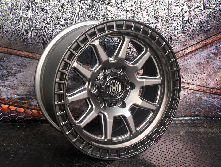 MH005 17"-MATTE GUNMETAL