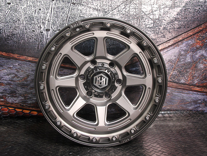 MH003 17"- MATTE GUNMETAL