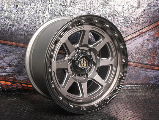 MH003 17"- MATTE GUNMETAL