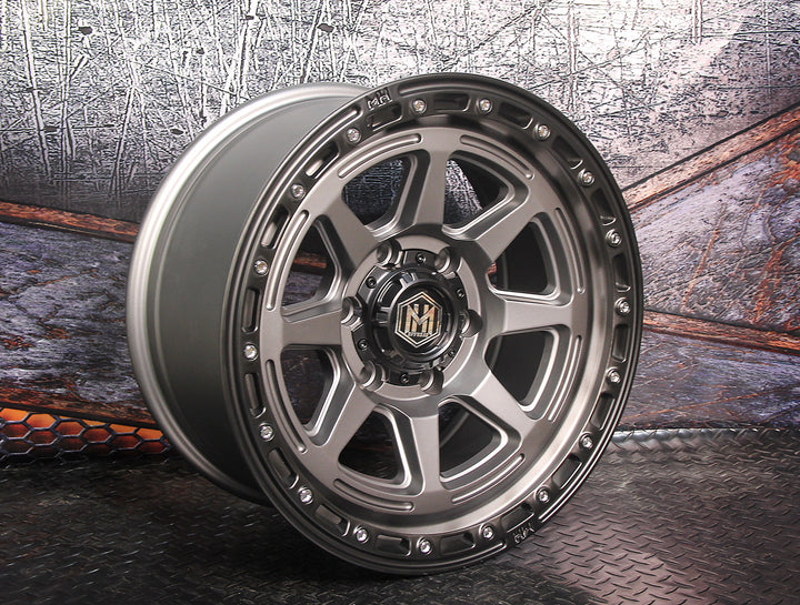 MH003 17"- MATTE GUNMETAL
