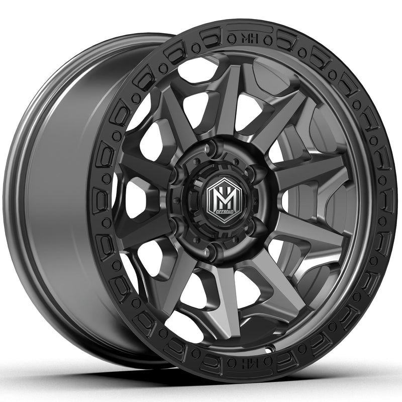 Load image into Gallery viewer, MH007 17"-MATTE GUNMETAL
