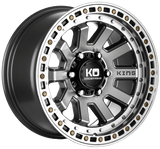 Load image into Gallery viewer, KING SNATCH 17" - LIGHT GUN METAL / MACHINED - Angle
