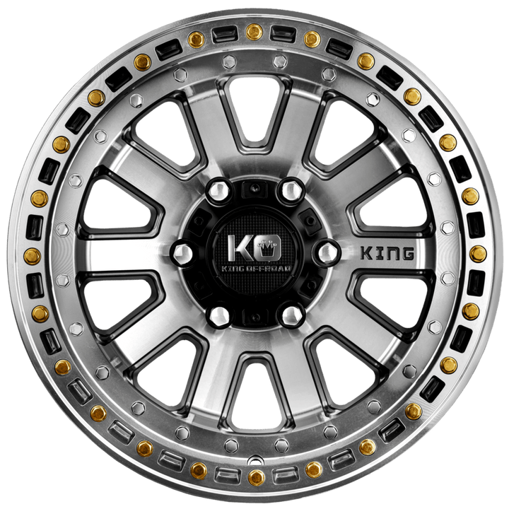 KING SNATCH 18" - LIGHT GUN METAL / MACHINED - Opposite Angle