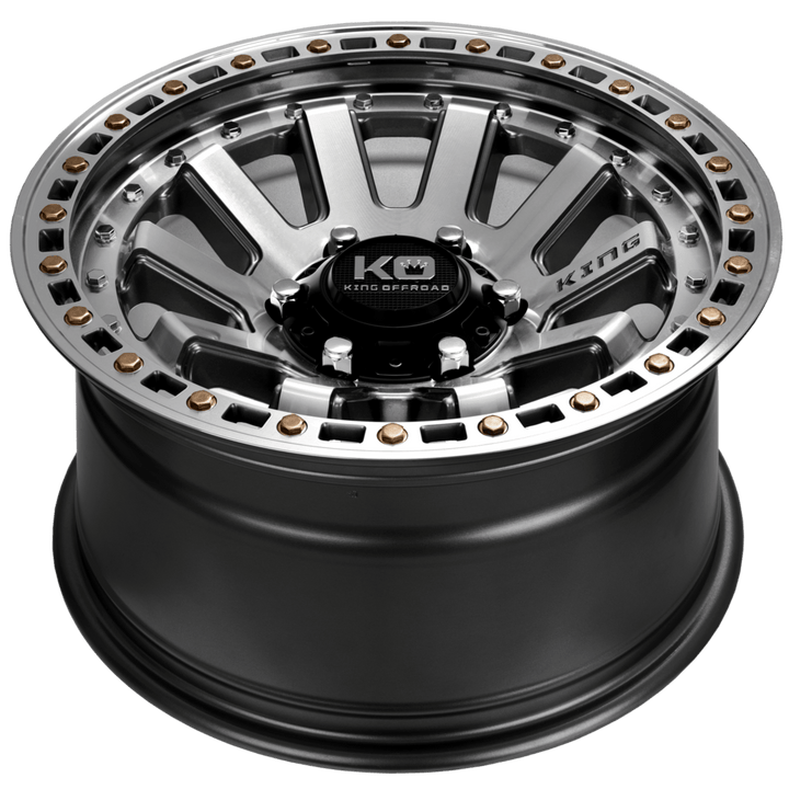 KING SNATCH 18" - LIGHT GUN METAL / MACHINED - Front