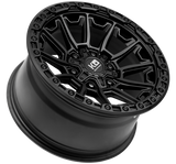 Load image into Gallery viewer, KING WARRIOR 17" - SATIN BLACK - Front
