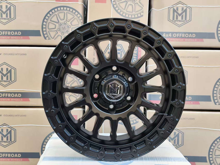 MH008 17"-MATTE BLACK