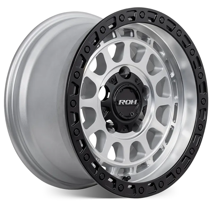 ROH ASSAULT 18" - MACHINED CENTRE BLACK LIP angled view