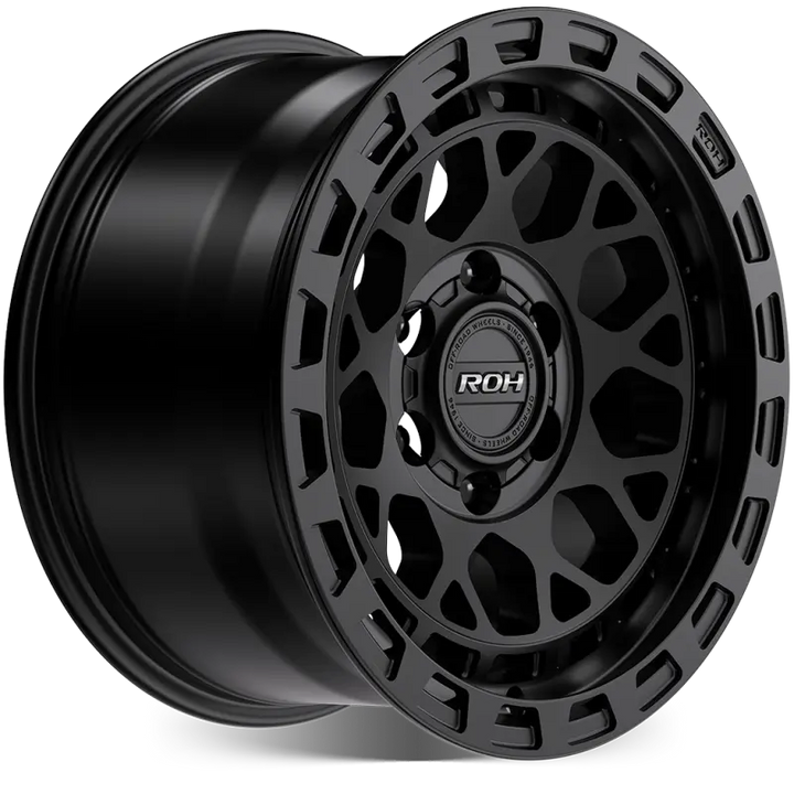 ROH ATLAS 18" - MATTE BLACK angled view