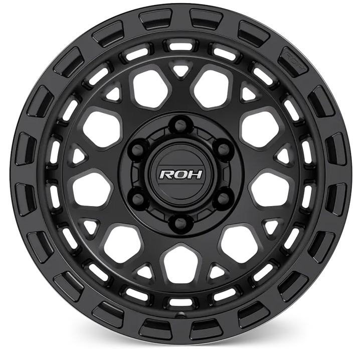 ROH ATLAS 18" - MATTE BLACK front view