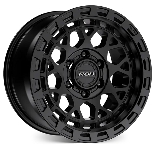 ROH ATLAS 17x9 Matte Black wheel