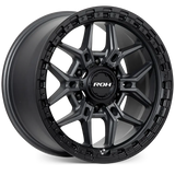 Load image into Gallery viewer, ROH AXE 17x9 Graphite Centre Black Lip wheel
