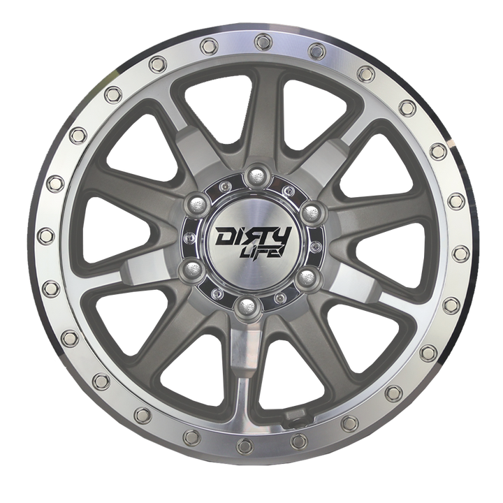 DT-2 17"-SILVER MACHINED - 45 angle