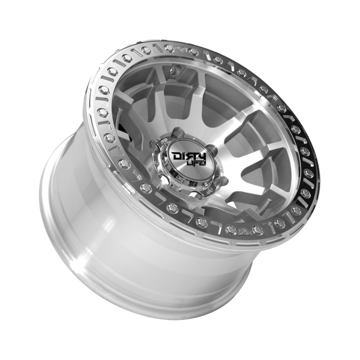 DT-4 17"-SILVER MACHINED - 45 angle