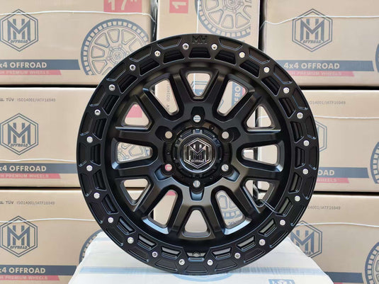 MH009 17"-MATTE BLACK