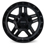 Load image into Gallery viewer, ROH HAMMER 18" - MATTE BLACK GLOSS LIP front view
