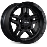 Load image into Gallery viewer, ROH HAMMER 18x9 Matte Black Gloss Lip wheel
