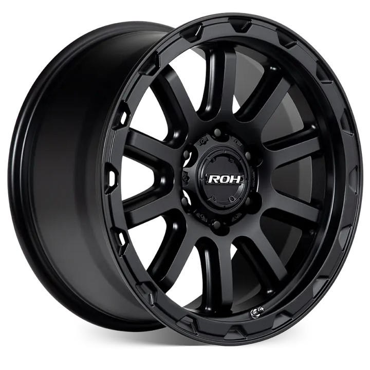 ROH ONYX 18" - MATTE BLACK angled view